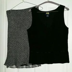 ANN TAYLOR SKIRT, MATCHING TOP